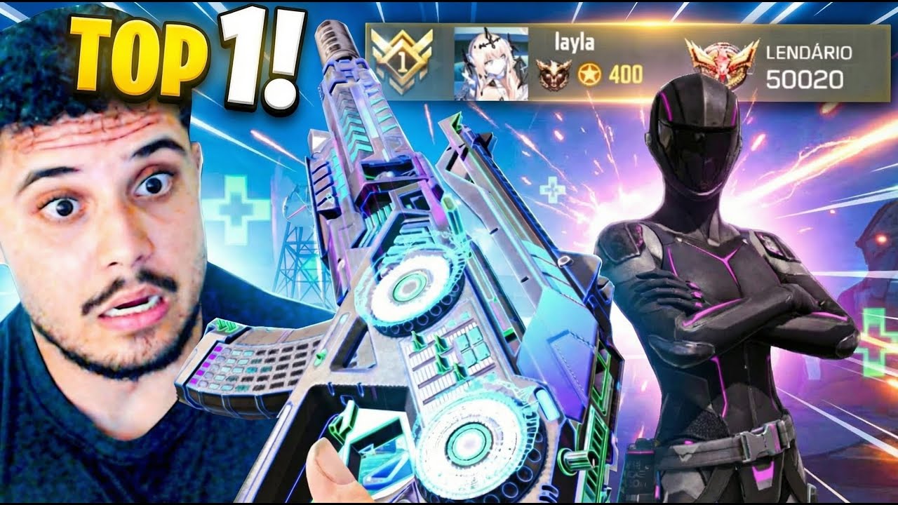 SEM SO-14, SEM USS9... O NOVO TOP 1 GLOBAL me SURPREENDEU USANDO essa ARMA no COD MOBILE 💀