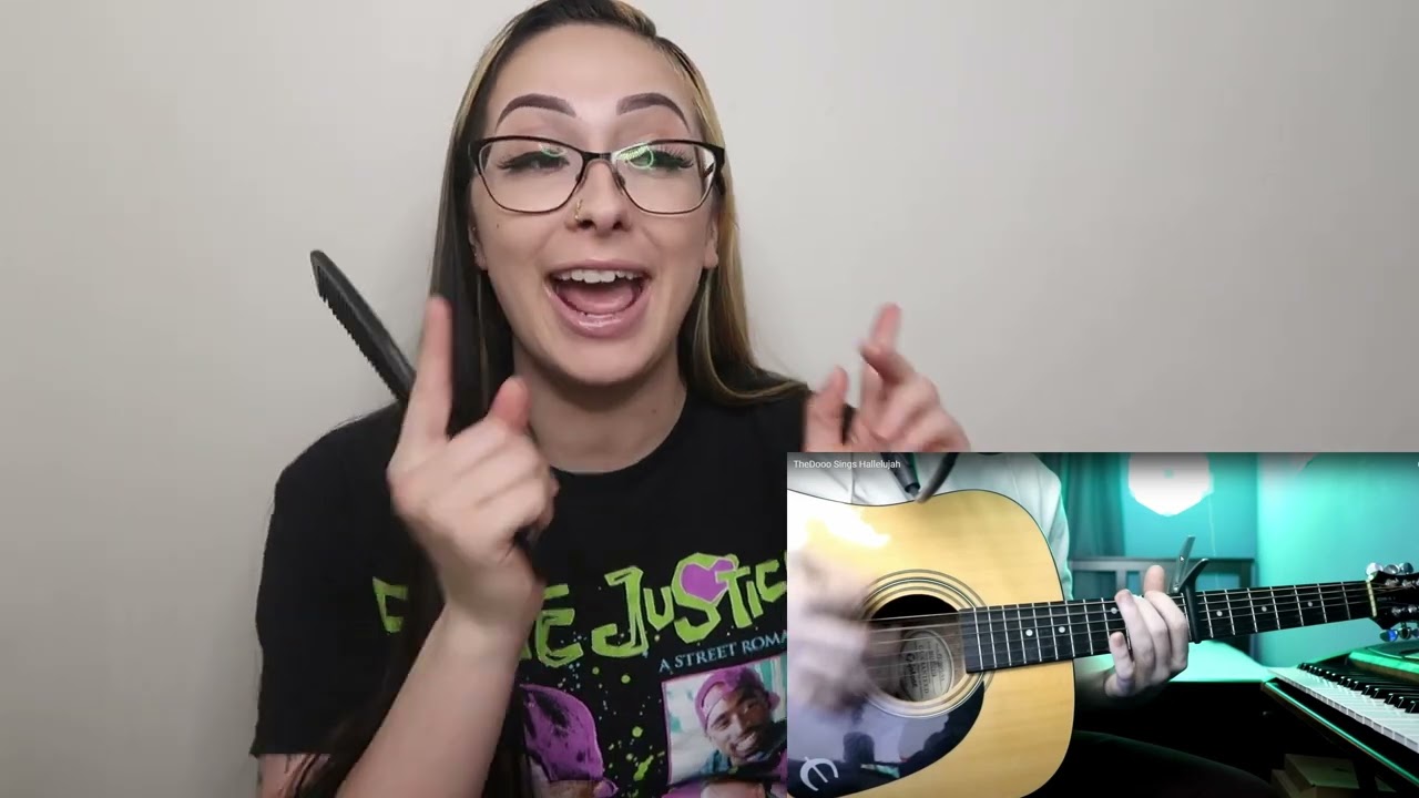 TheDooo Sings Hallelujah *REACTION*