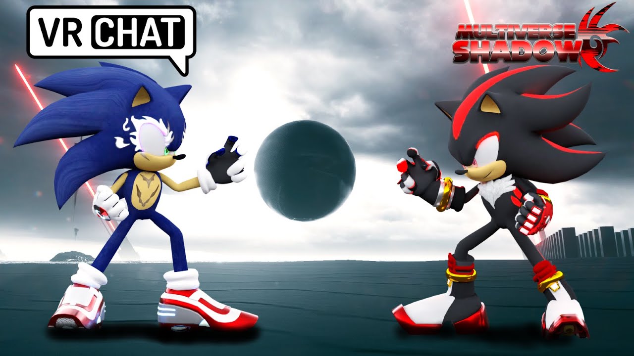 MULTIVERSE SHADOW SPARS WITH MULTIVERSE SONIC