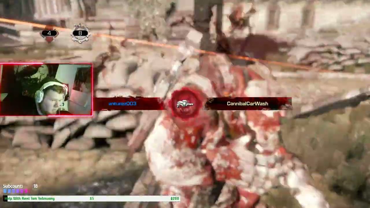 Gears of War: Reloaded BACK AND FORTH GAMES!