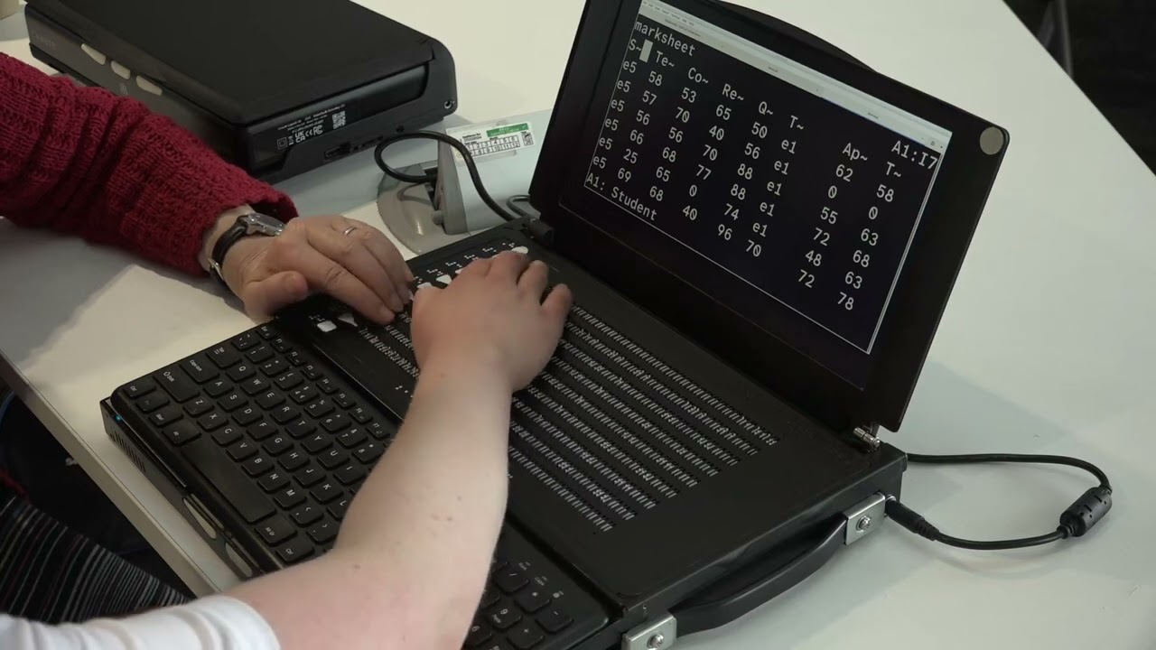 Truncating columns in tabular Braille on the Canute Scientific