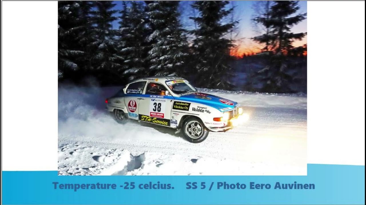 Mikkeli Historic- rally 20.1.2024_SS 5 incar_Saab 96 V4