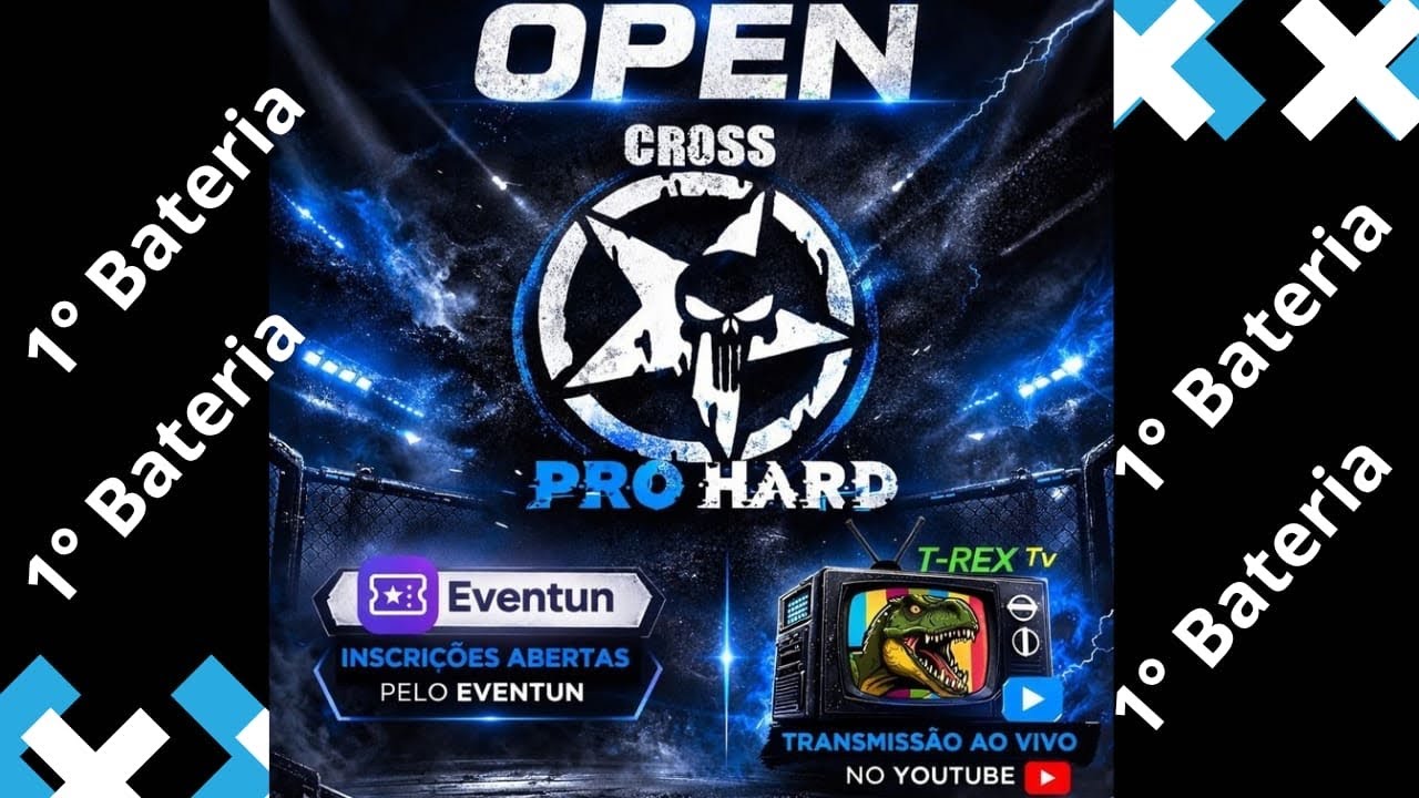 Open Cross Pro Hard - Academia Progresso - 1 • Bateria
