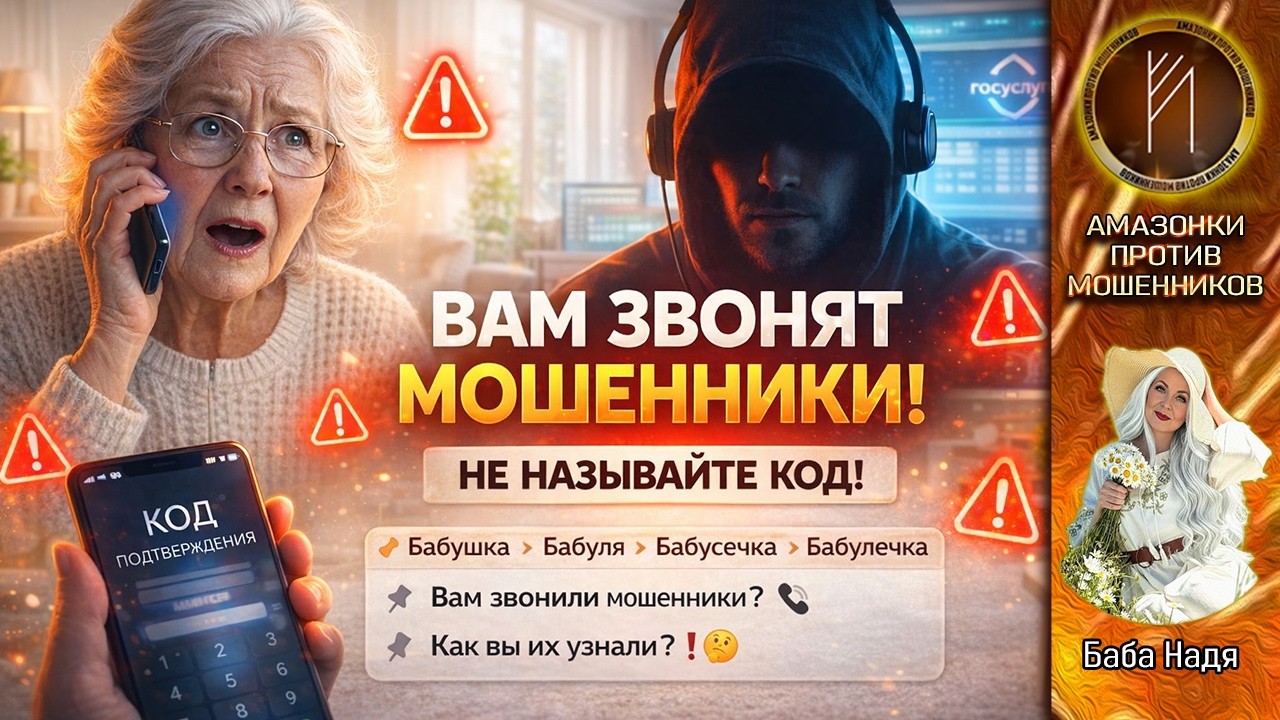 БАБА НАДЯ / К ТАКОЙ БАБУЛЕ МОШЕННИКИ НЕ БЫЛИ ГОТОВЫ