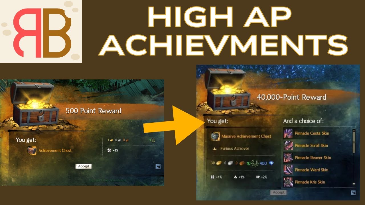 GW2 | Easy High AP Achievements!