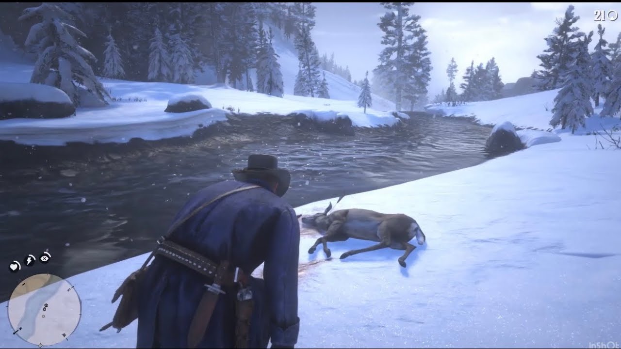 This Deer Had No Chance 😳 RDR2 @DreamGamingPlay #rdr2 #playstation #games #mission #hunting 
