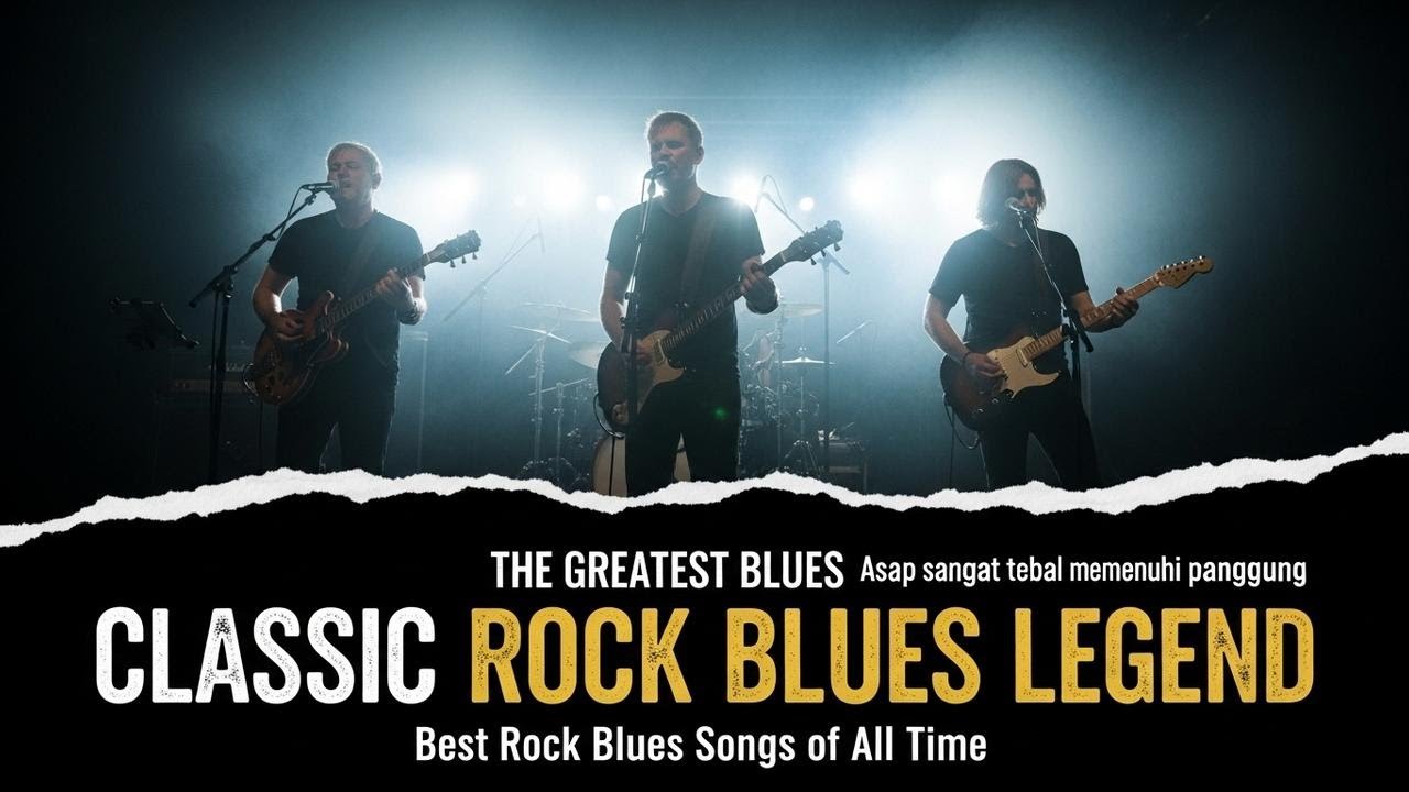 BB King, Eric Clapton, ZZ Top, Muddy Waters, Jimi Hendrix – Old School Guitar Blues