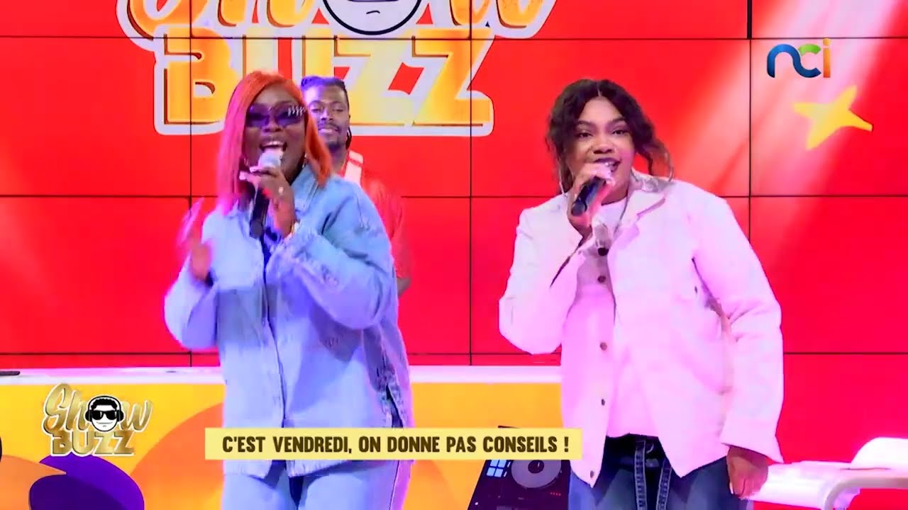 Roseline Layo feat Carina Style dans Showbuzz