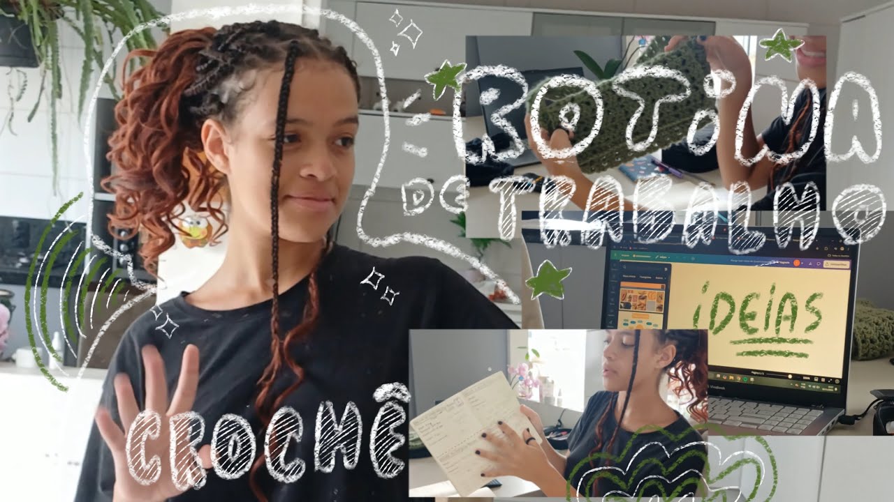 Uma tarde de trabalho comigo | MINHA LOJINHA DE CROCHÊ 🧶✨️