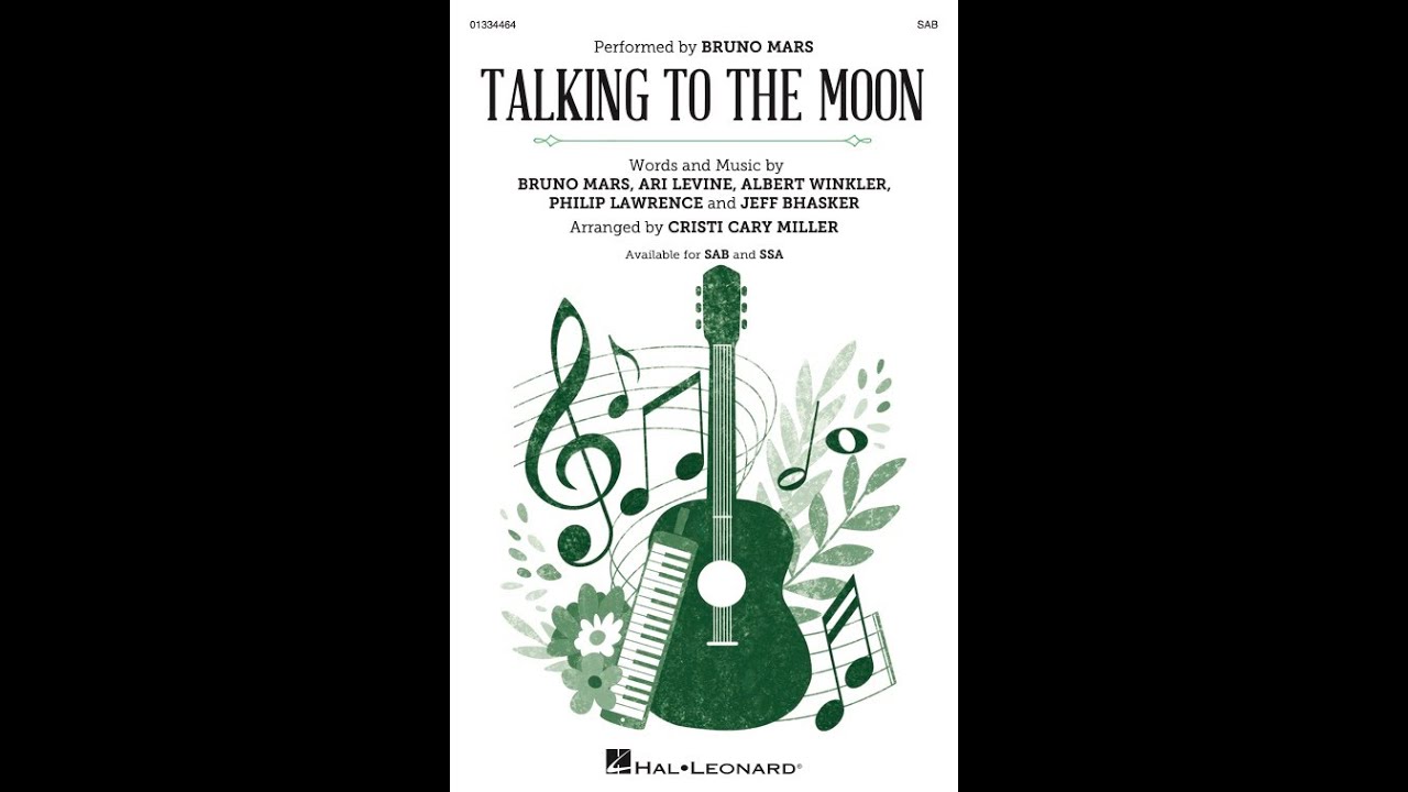 Talking to the Moon (SAB Choir) &ndash; Arranged by Cristi Cary Miller