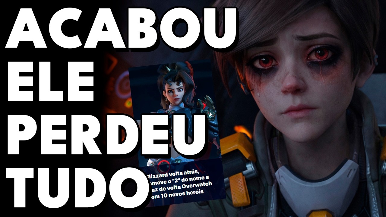 ESSE DEFINITIVAMENTE FOI O MAIOR ERRO JÁ COMETIDO POR UMA EMPRESA DE JOGOS... OVERWATCH 2 MORREU