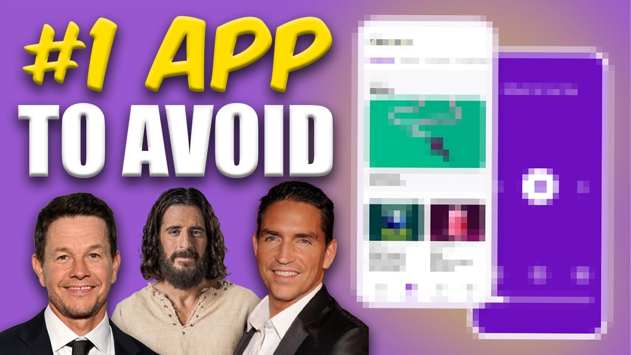 WHY The HALLOW APP is dangerous 🛑 | Mark Wahlberg Jonathan Roumie