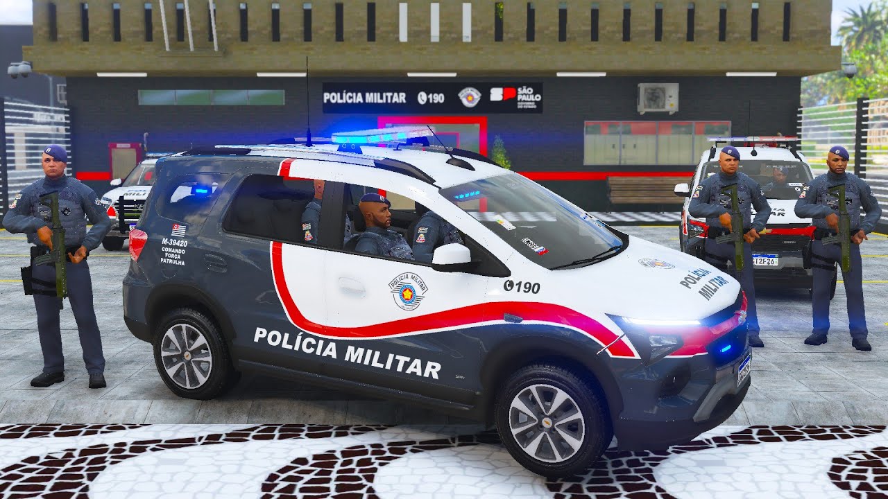 COMANDO FORÇA PATRULHA PMESP | GTA 5 POLICIAL (LSPDFR)