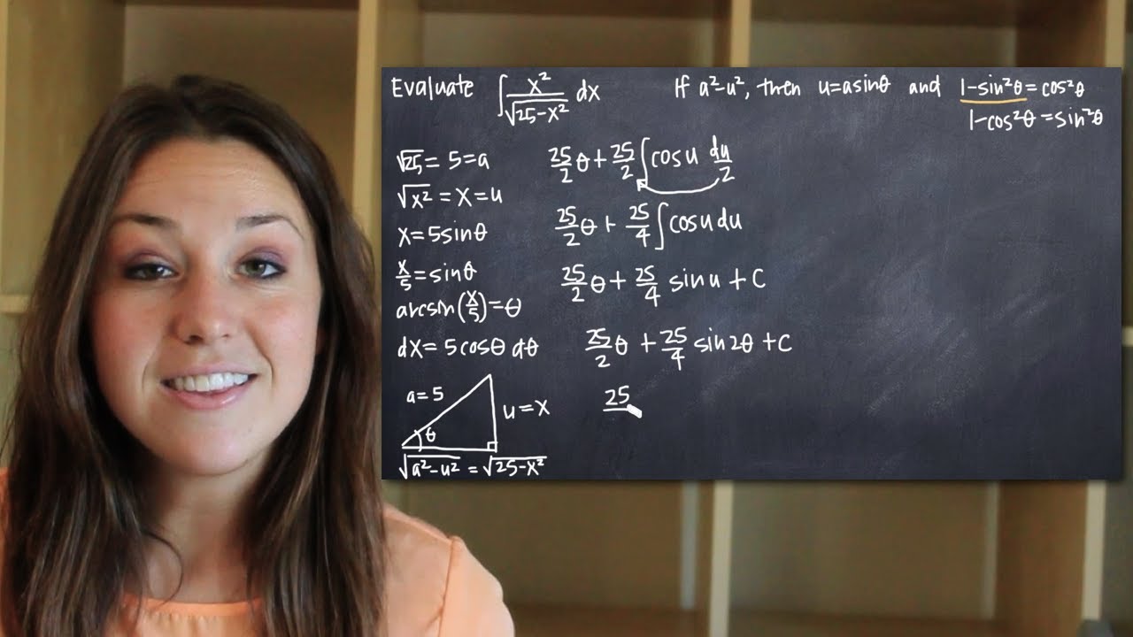 Тригонометрическая замена с синусом (KristaKingMath)