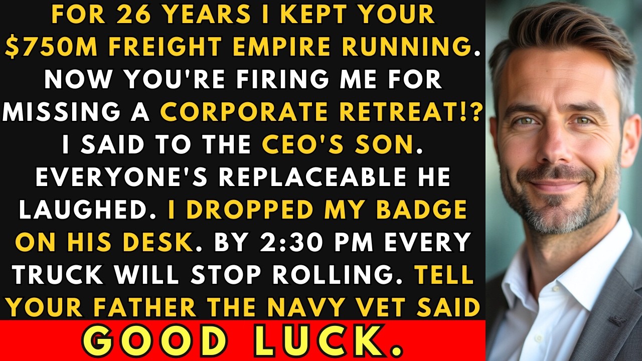 Fired For Missing A Retreat, I Collapsed A $750M Freight Empire | Office Revenge