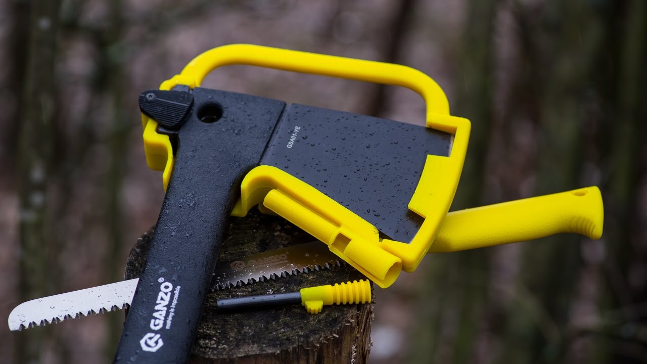 Топор Ganzo GSA-01ye AXE - конкурент Fiskars X7