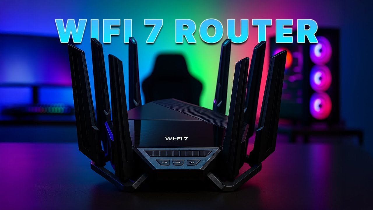 Представляем САМЫЙ БЫСТРЫЙ В МИРЕ МАРШРУТИЗАТОР WIFI 7 2025 года!
