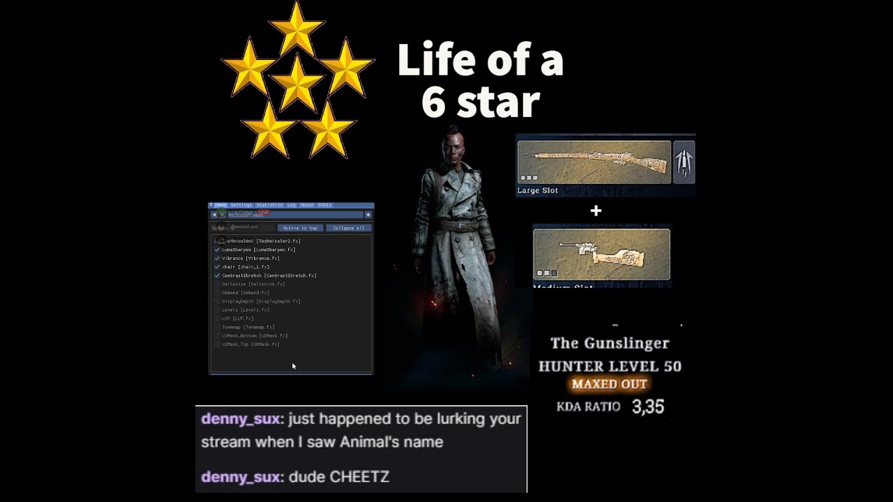 Hunt Showdown | Life of a 6 star