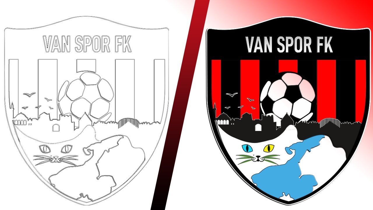 Vanspor FK \ Logo \ Boyama Sayfası