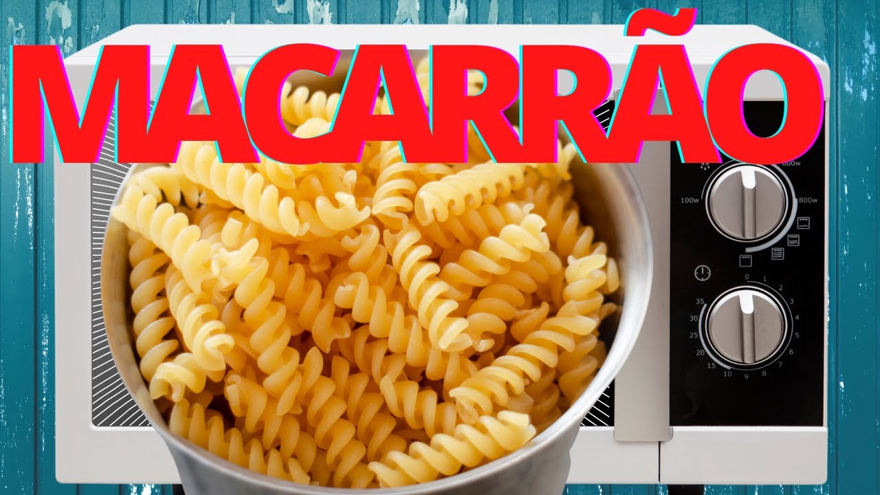 MACARRÃO NO MICROONDAS SIMPLES 🍝 Como fazer?