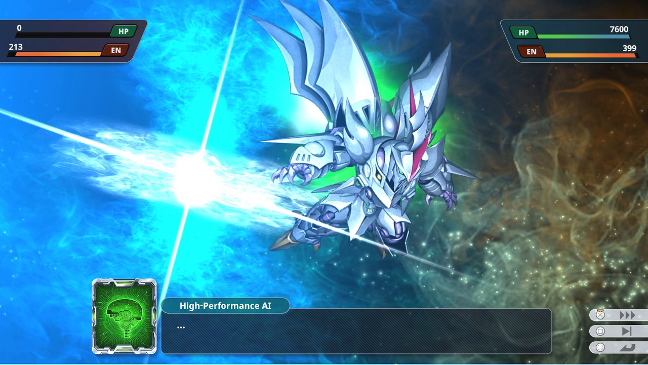 Super Robot Taisen Y ~Cybuster All Attacks (Base Game)~