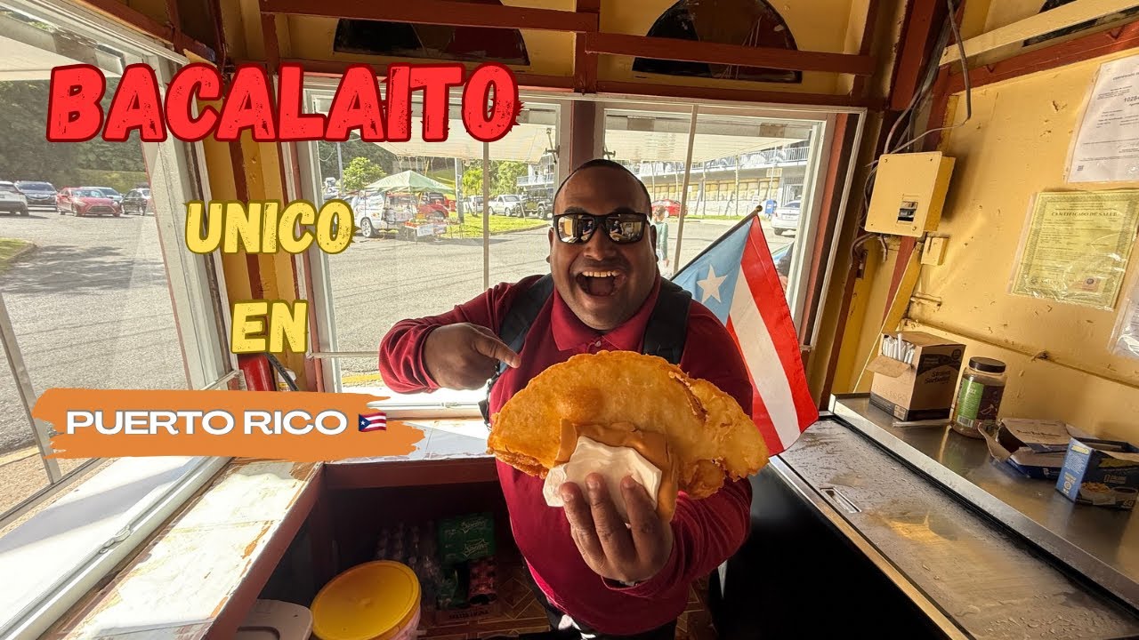 BACALAITOS CON PAN 🥖 ÚNICOS EN PUERTO RICO 🇵🇷.