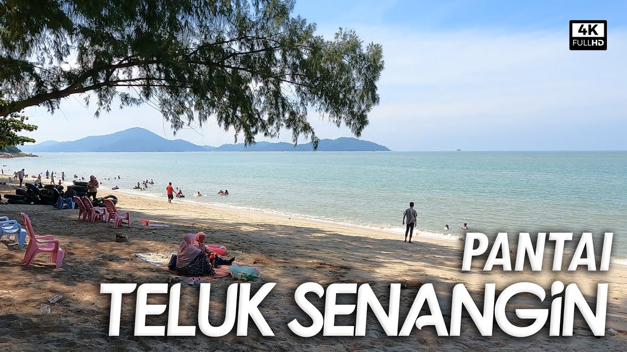 Pantai Teluk Senangin, Lumut, Perak | Campsite Teluk Senangin (4k Video)