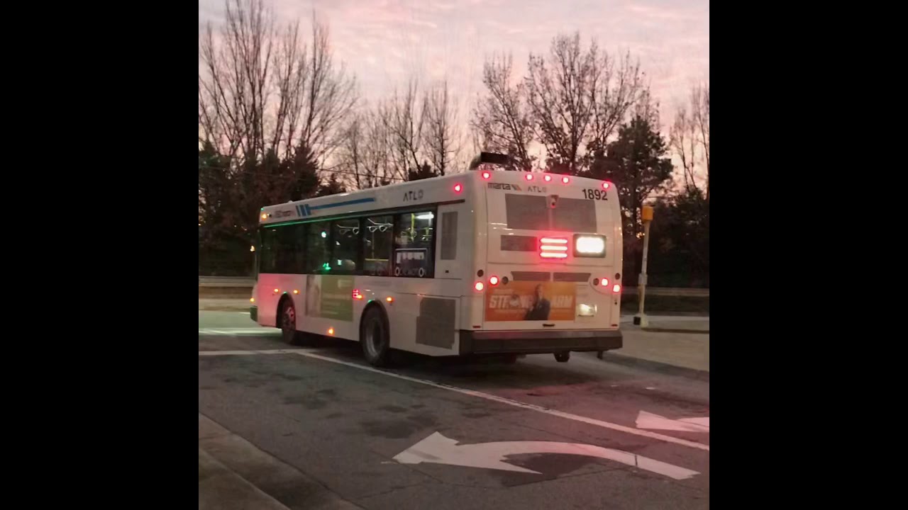 Bus Action from Lindbergh MARTA Station
