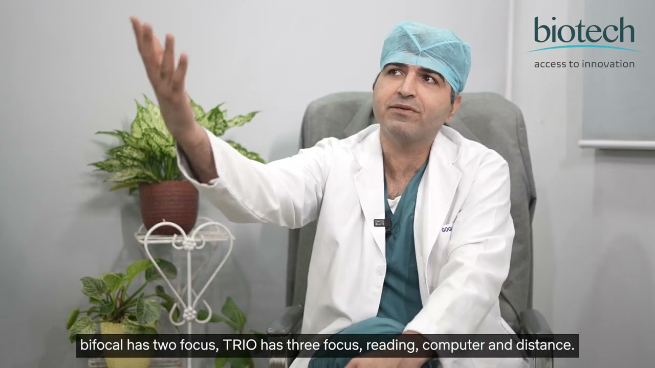 Dr. Varun Gogia on Biotech's Premium IOLs | Clinical Experience & Refractive Outcomes #ophthalmology
