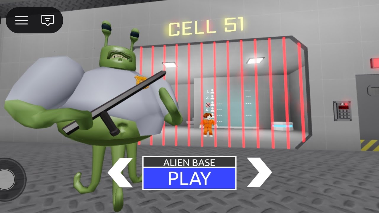 I ESCAPED THE ALIEN BASE👽👽(Easy Mode)#viral #roblox #shorts #games #gaming #fypシ #escape #trending 