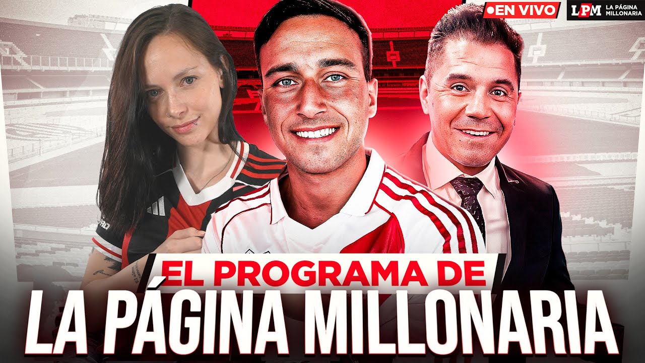🔥 ÚLTIMAS NOVEDADES DE RIVER ¿JUEGA SALAS? - EL PROGRAMA DE LA PÁGINA MILLONARIA con RENZO PANTICH