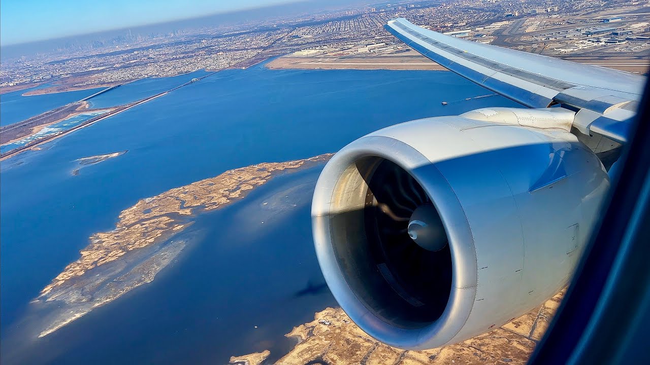 [4K] – Awesome GE90 Roar – New York JFK Takeoff – American – Boeing 777-300 – N725AN – SCS Ep. 827