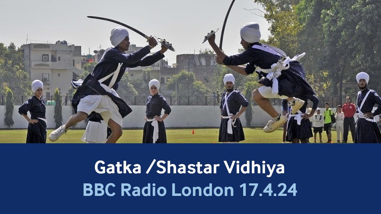 Amandeep Singh on BBC Radio London speaking about Gatka/Shastar Vidhiya