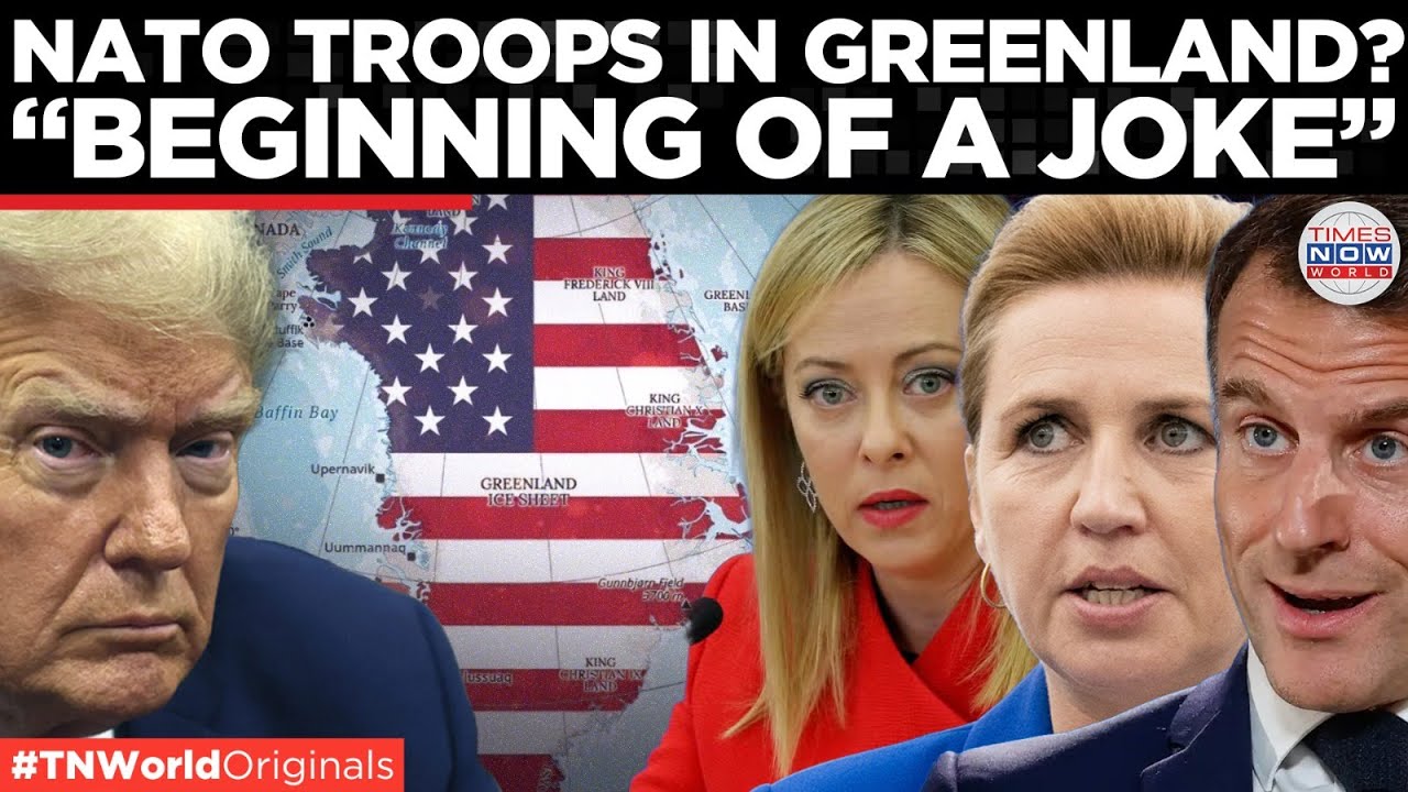 ITALY BLOWS LID OFF NATO FARCE: “100 Soldiers Can’t Control Greenland” | World News