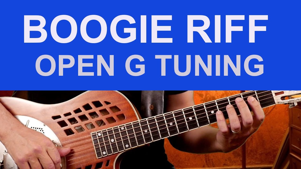Master a Killer Boogie Riff In Open G: Fingerpicking Guitar Tutorial