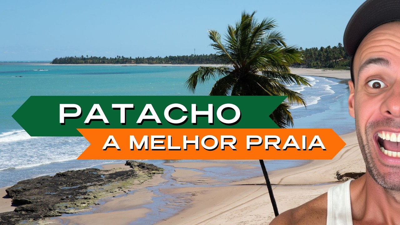 A MELHOR PRAIA de Alagoas - PATACHO - Rota Ecológica dos Milagres