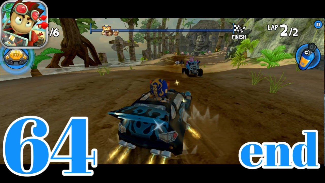 Beach Buggy Racing Gameplay Android (Championship) Part #64 end