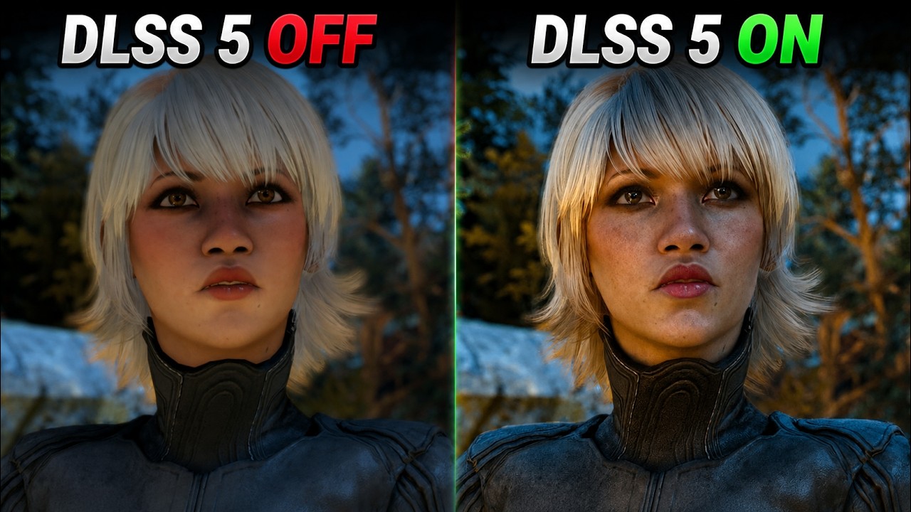 Warframe DLSS 5 Off vs On