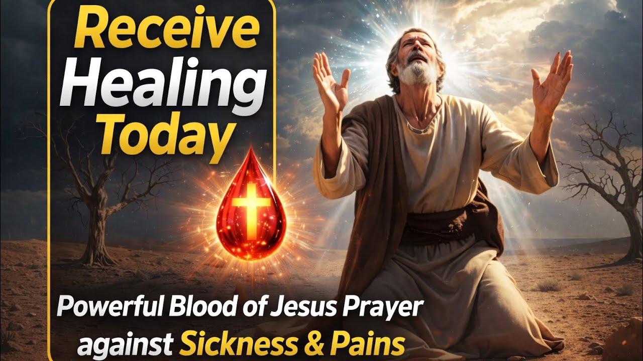 Receive Healing Today! Powerful Blood of Jesus Prayer against Sickness & Pain