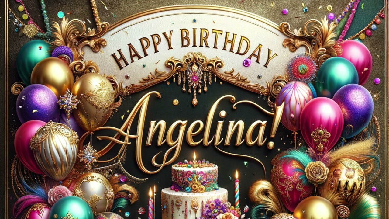 Angelina: Happy Birthday Song for Angelina
