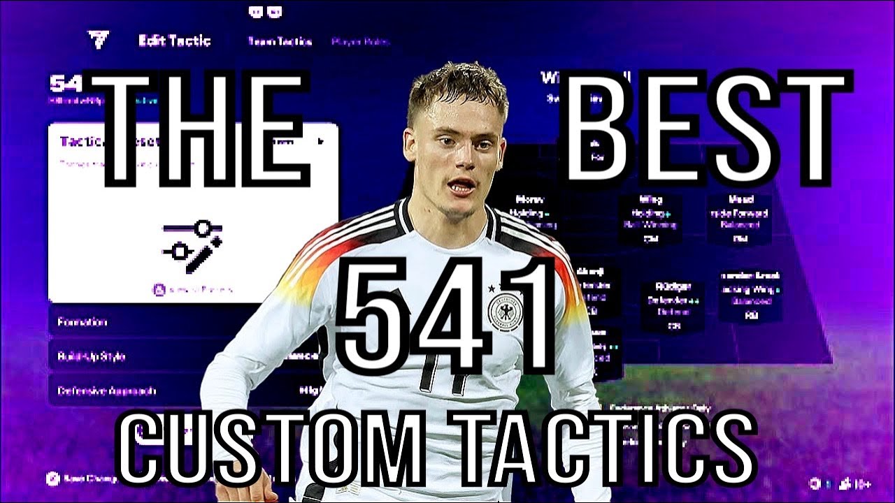 BEST 541 CUSTOM TACTICS | EA FC 25
