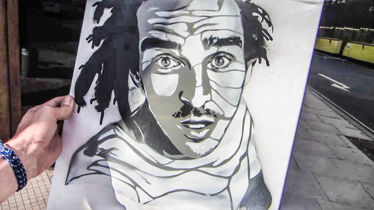 AMAZING GRAFFITI PORTRAIT