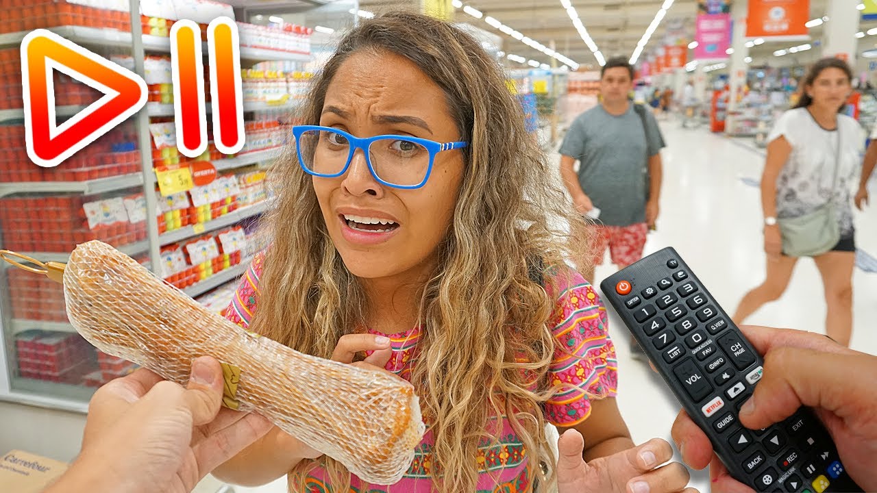 DESAFIO DO PAUSE NO MERCADO!! - (VERGONHOSO)