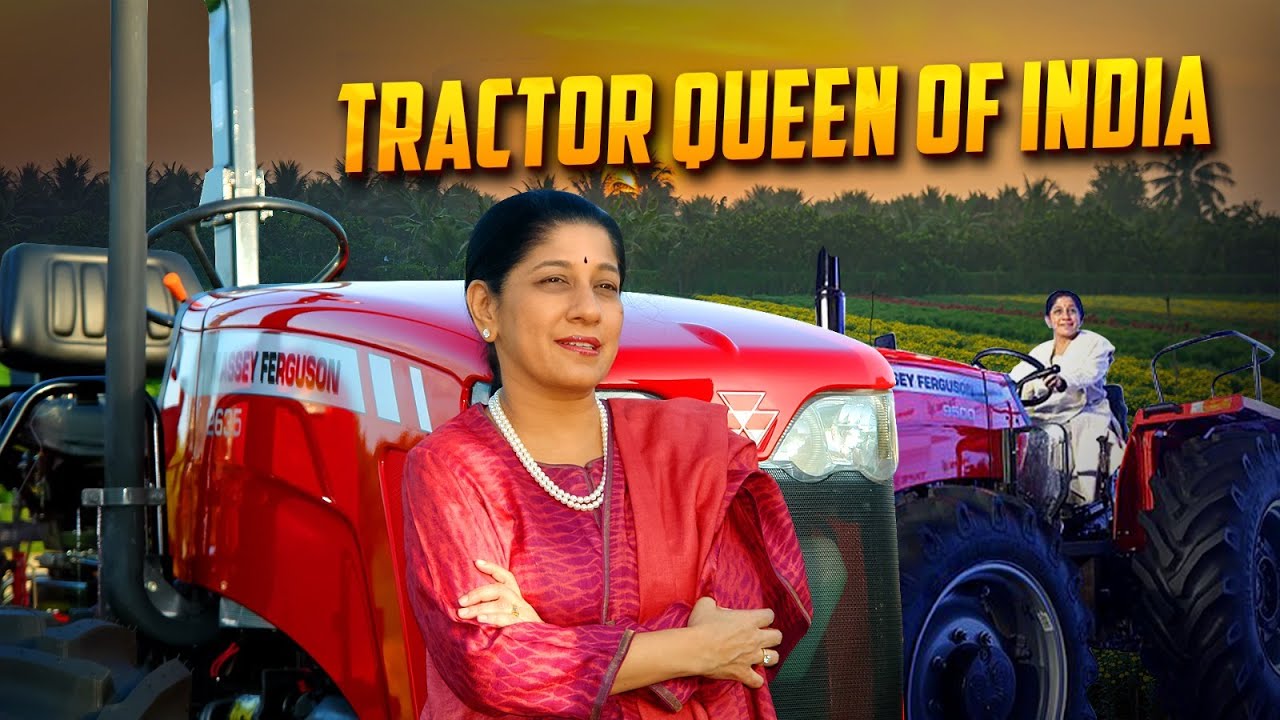 The Queen of Tractors: Mallika Srinivasan&rsquo;s Incredible Journey! 👑🚜 | Business Tamizha