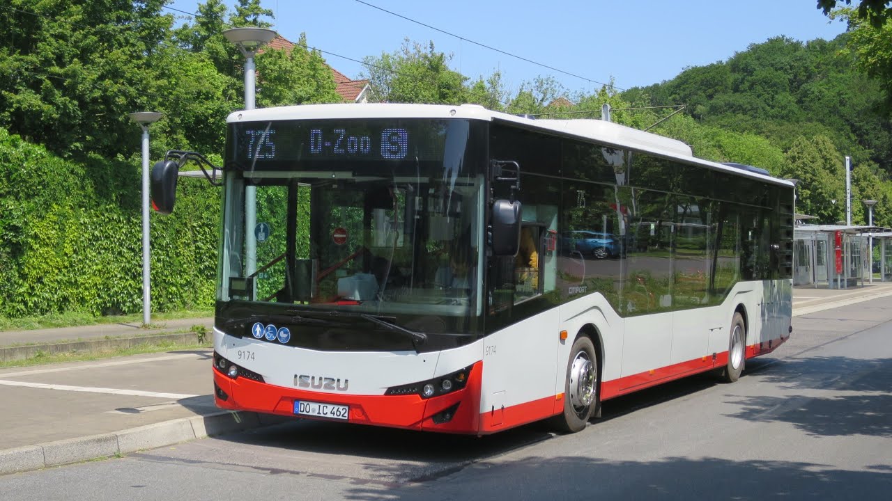 [Sound] Bus Isuzu Citiport 12 | DO-IC 462 | I.C.I.-Reisen, Dortmund