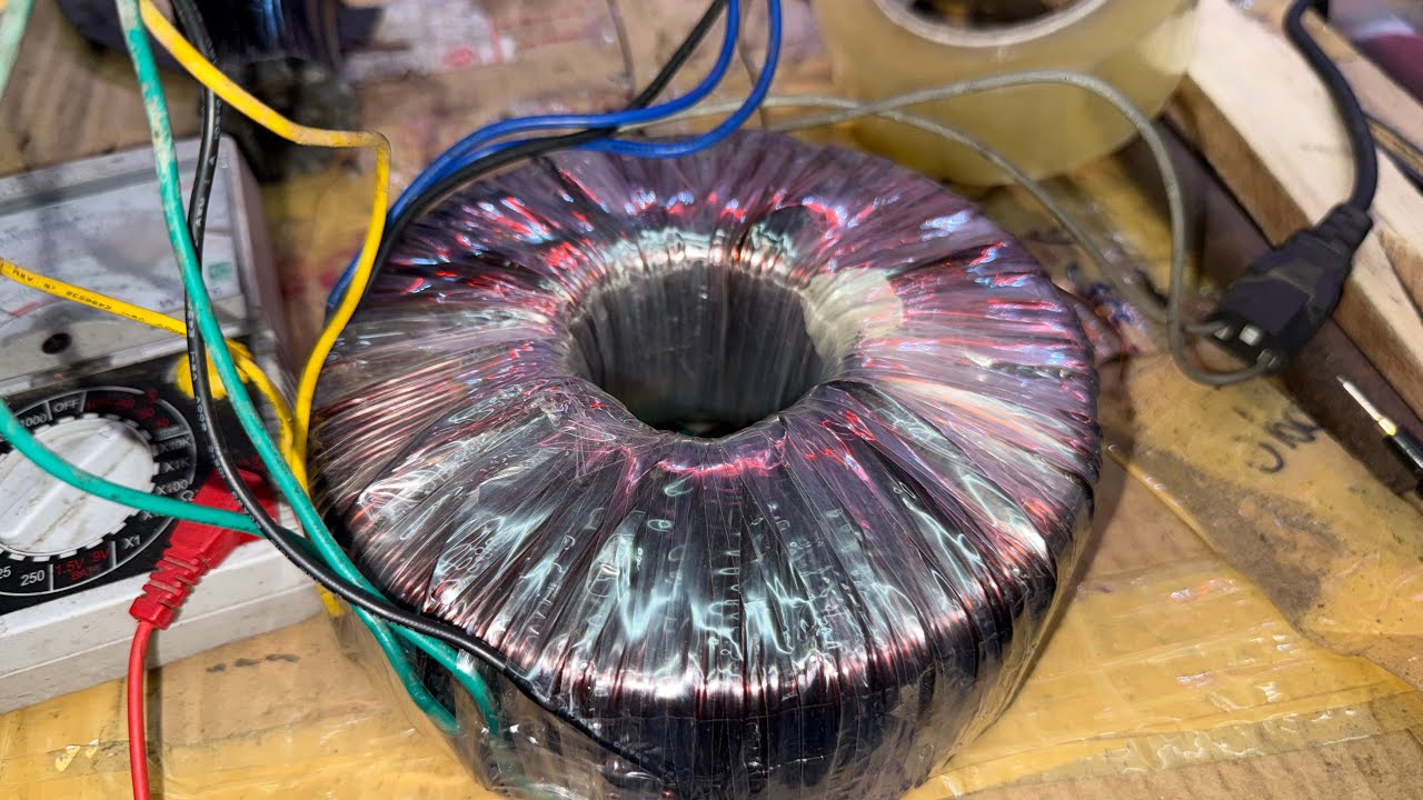 PAANU MAGREWIND NG TRANSFORMER NA SUNOG NG AMPLIFIER SIMPLE TIPS