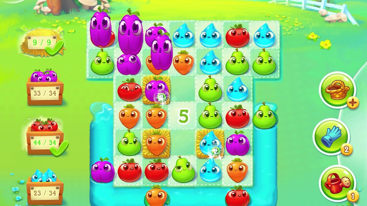 Let's Play - Farm Heroes Super Saga iOS (Level 131 - 135)