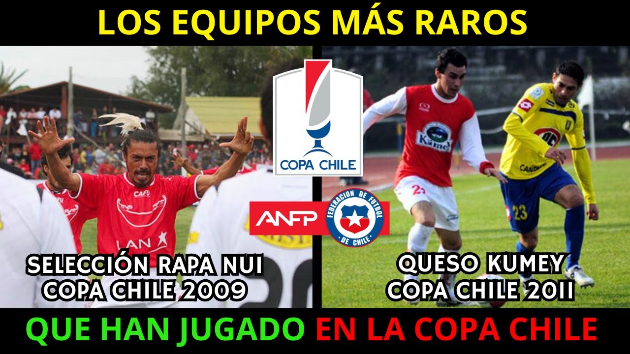 Los EQUIPOS M&Aacute;S RAROS que HAN JUGADO en la COPA CHILE