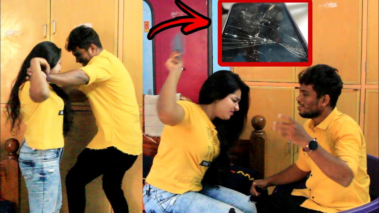 Sasi got irritate 😡 My phone broken 💔 prank gone wrong