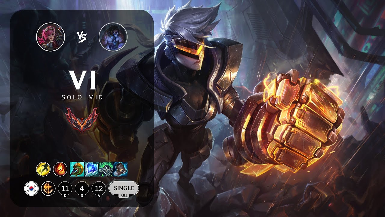 Vi Mid vs Sylas - KR Grandmaster Patch 13.20